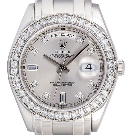 rolex watches day date special edition platinum masterpiece|rolex off catalog pieces.